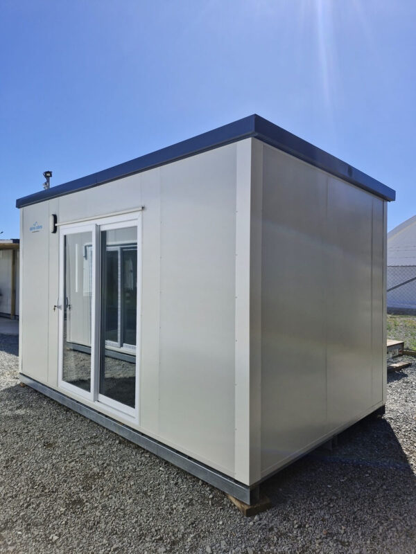 4.16×2.4-m Portable Cabin for Rent – Powered & Carpeted
